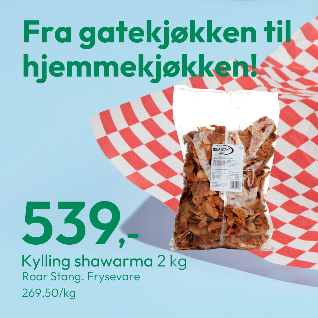 Stang inn med Shawarma